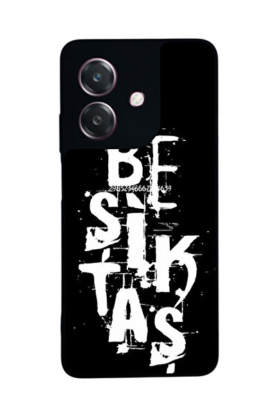 OPPO A3 5G Uyumlu Baskılı, Mat Siyah,Yumuşak Silikon, Koruyucu,Şok Emici Kapa...