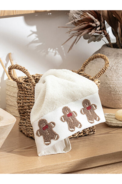 LC Waikiki Cookie Man Figured Cotton Face Towel 50X80 cm