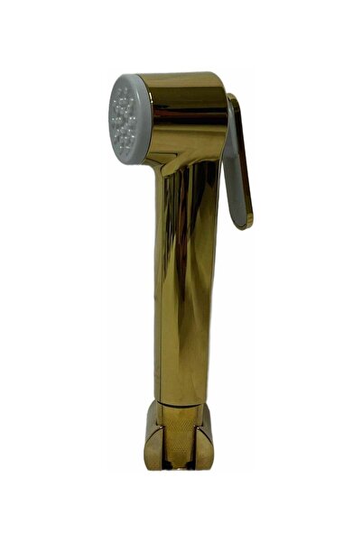 Generic Luxury Toilet Bidet Spray Shattaf Set Golden with 1.2 meter Hose and Hook