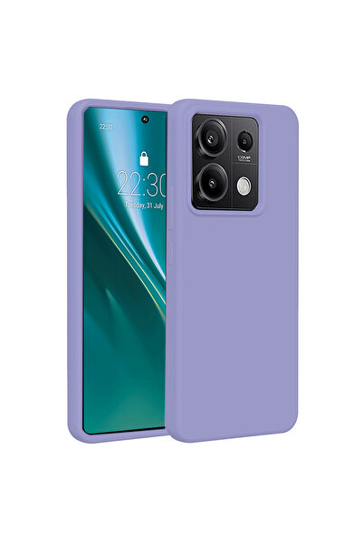 NewFace غلاف هاتف Xiaomi Redmi Note 13 4G من السيليكون الأول - أرجواني