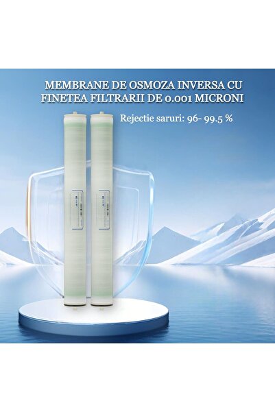 Purifyo Sistem Osmoza Inversa Industriala 500 L/H Demineralizare Industriala- Functionare automata