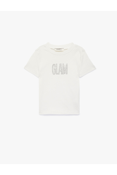 Koton Tricou imprimat cu mânecă scurtă din bumbac