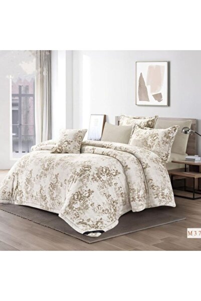 Reiashn مفرش فتون مخمل مشجر شتوي مزدوج