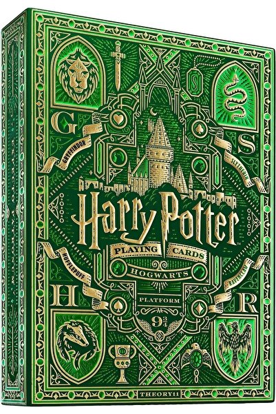 Theory11 Harry Potter Green Slytherin Playing Card