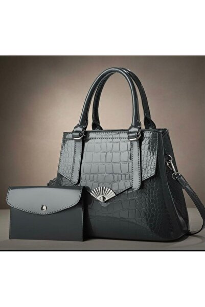 Gold Vitray Geantă din piele de umăr pentru femei