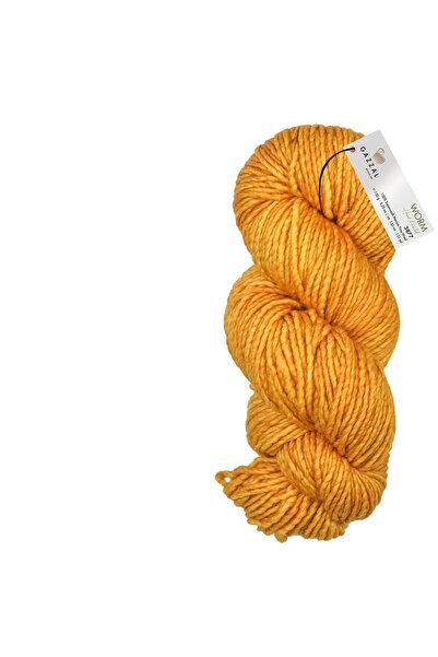 Gazzal خيوط صوف ميرينو سوبر واش 100% - 150 جرام 120 متر خيوط سميكة للحياكة -3877