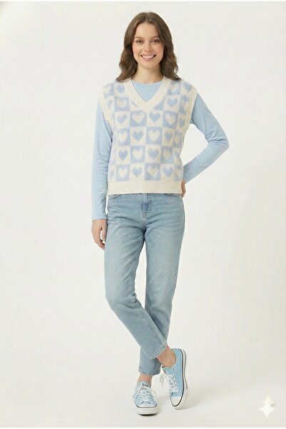 KOZİA OUTDOORS Genç Kız Süveter Renkli Yumuşacık