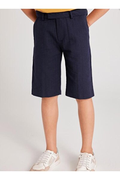 MAYORAL Men's Youth 6202 Linen Wide Shorts Gkm0200