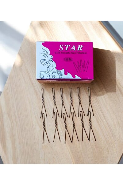 Kezban Tekstil Star 0.70 Thin Bun Hairpin 1 X 150 Pieces