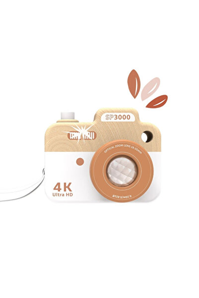 Speedy Monkey Κάμερα φωτογραφία din lemn, pentru Baiat, Fata varsta 45722