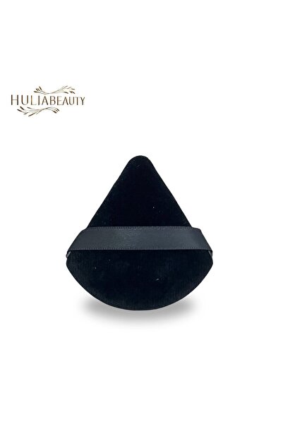 HULIABEAUTY 4حبات من إسفنجات بودرة مثلثة الشكل باللوان مختلفه