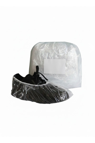 CYH أغطية أحذية 60 ميكرون 200 قطعة شفافة رقم: 30-45