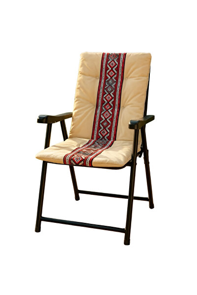 Cady One كرسي تخييم خفيف الوزن، مريح، قابل للطي، مساند ذراع مبطنة عالية الجودة