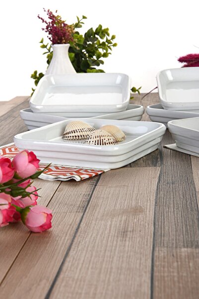 MEKHOME 15x15 Pasta Servis Tabağı