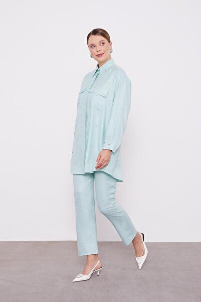 Levidor 100434 Γυναικείο Σετ Δύο Τεμαχίων Beyoğlu Stone