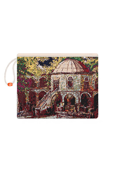 Bursa İpek Kozahan Pattern Tapestry Handbag