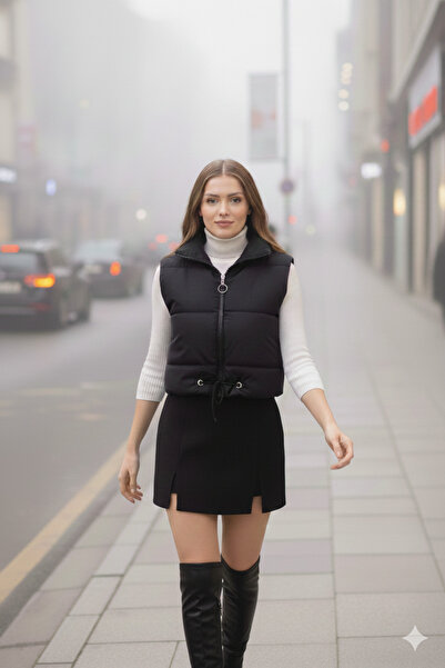 mooishan Novel Seria Short Inflatable Crop Vest New Season 2026