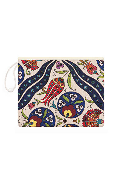 Bursa İpek Çintemani Pattern Tapestry Handbag