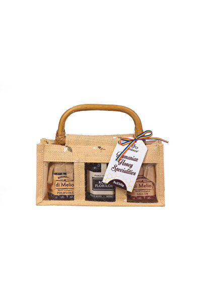 Apidava Romanian premium honey specialities gift bag