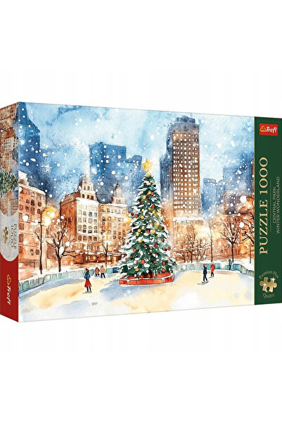 Trefl Παζλ 1000 premium plus central park usa winter wonderland