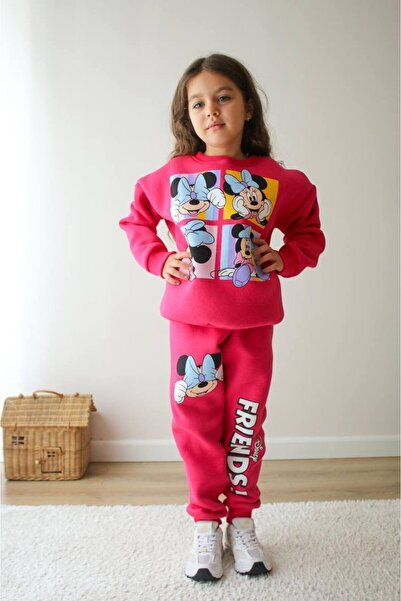 Bloom BBK412 Pembe Friends Kız Çocuk Alt-Üst Takım