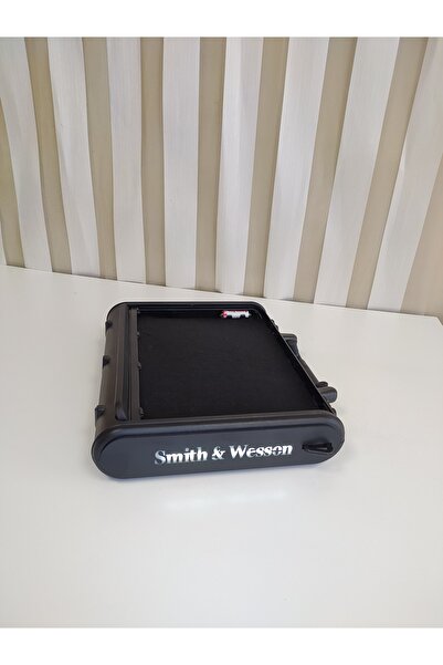ROTABİR Smith & Wesson Tabanca Çantası Logo Işıklı