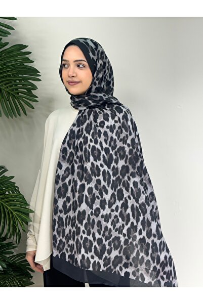 MORZE Leopar desen soft şal