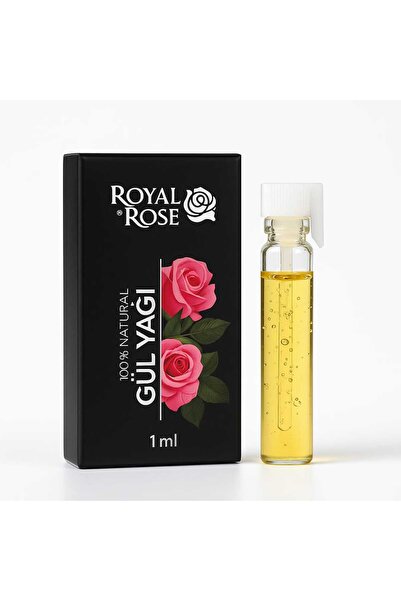 Mask زيت الورد الطبيعي 100% من رويال روز 1 مل - خلاصة الورد الدمشقي النقية