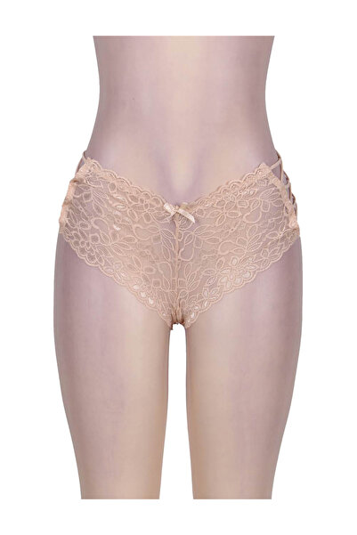 Lingerie and Fashion Style سروال بيج