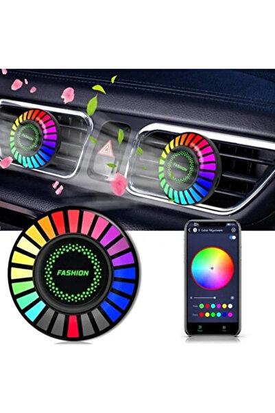 Epilons Ароматизирана RGB LED светлина в колата, чувствителна към звук