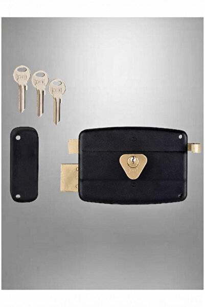 Dooraks قفل تيراجلي أسود 14 سم