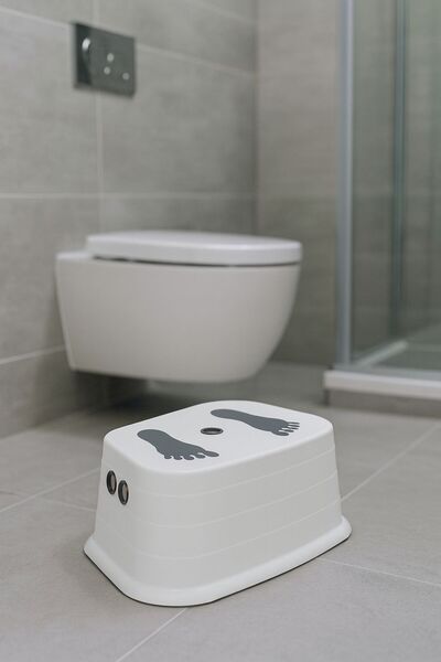 Funny Life Kaydırmaz Tabanlı Çocuk Basamağı - Kaymaz Çocuk Taburesi