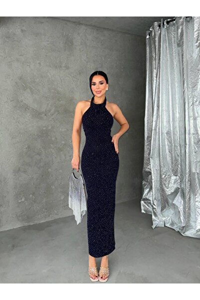 ALVOR Stone Embroidered Long Dress