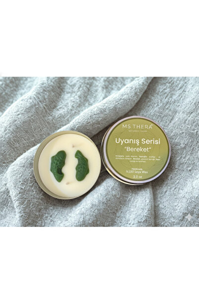 Ms. Thera % 100 El Yapımı Bereket Aromaterapi Mumu