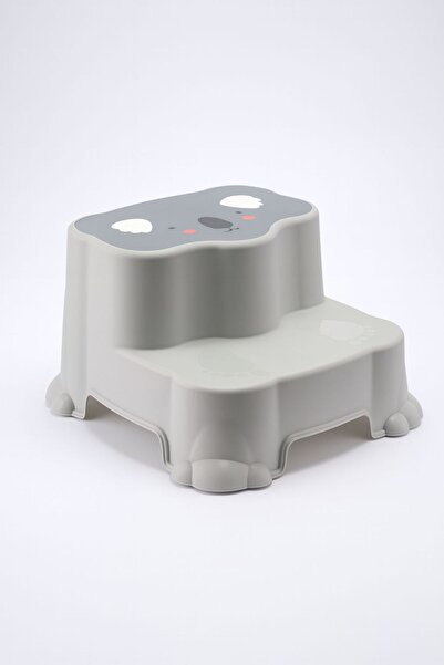 Funny Life Kaydırmaz Tabanlı Çocuk Basamaklı Tabure - Banyo, Lavabo, Klozet Basamak Merdiven Yükseltici