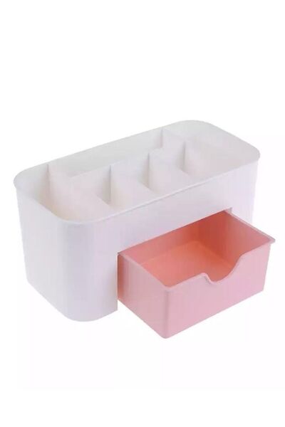 Generic Detachable 2 Layer Plastic Desktop Storage Box for Jewelry and Small ...