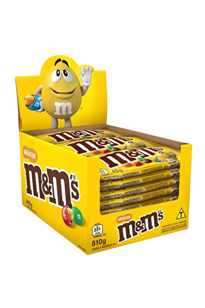 M&M's Bomboane Ciocolata cu alune, 24 de bucati x 45 Gr