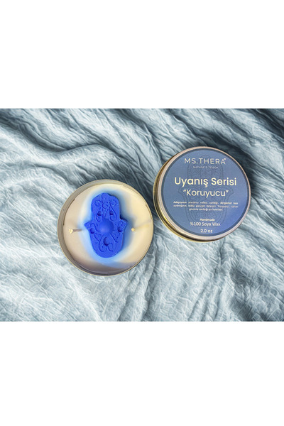 Ms. Thera % 100 El Yapımı Koruyucu Aromaterapi Mum