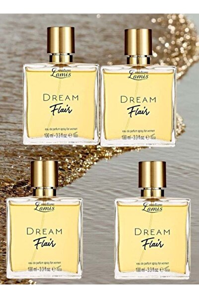 Creation Lamis 4 قطع من عطر دريم فلير 100 مل