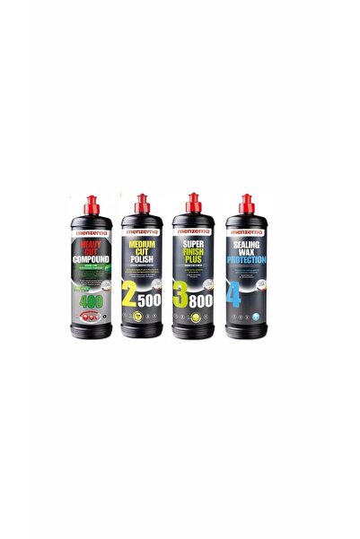 Menzerna Detail Market Yeşil 400 2500 3800 Sealingwax Pasta Hare ve Boya Koru...