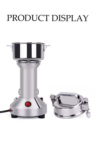 Generic مطحنة توابل وقهوة كهربائية من الفولاذ المقاوم للصدأ بستة شفرات