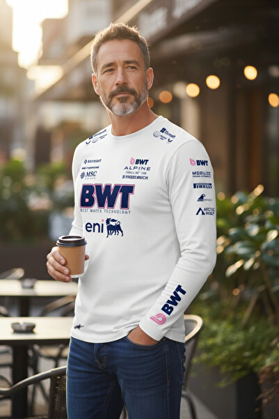 niceworkbynicehands Spirit of the Pistler: Alpine F1 Special Design T-Shirt White Printed Tee Shirt