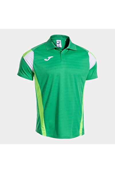 Joma Tricou sport verde cu guler polo pentru bărbați Montreal 104302.436