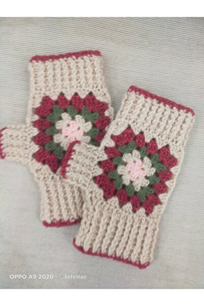 Sandıktan Hobi El örgüsü eldiven