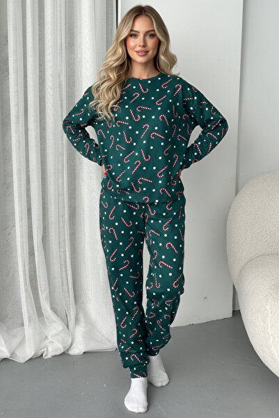 İntive Lingerie Γυναικείο Βαμβακερό Σετ Πιτζάμες Πρωτοχρονιάς |   Σετ πιτζάμε...