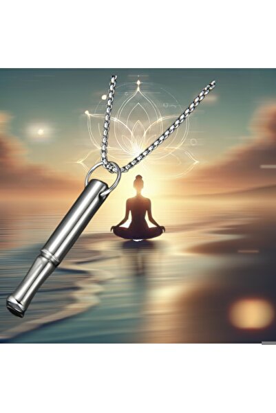 ORGANICYOU YIWUSHI 1 Derin Nefes Kolye - Meditasyon ve Rahatlama İçin Mindful...