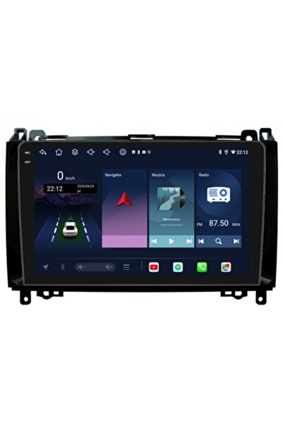 Piloton Navigație Mercedes Vito 2003-2012 9 inch 6GB/128GB Octa-Core