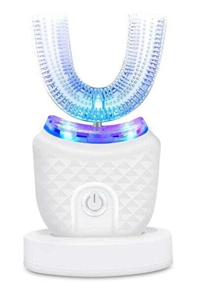 TERRION Ultrasonic U-Shaped Electric Toothbrush for Adults – 360° Clean, 4 Modes, LED Light, Fast Wireles