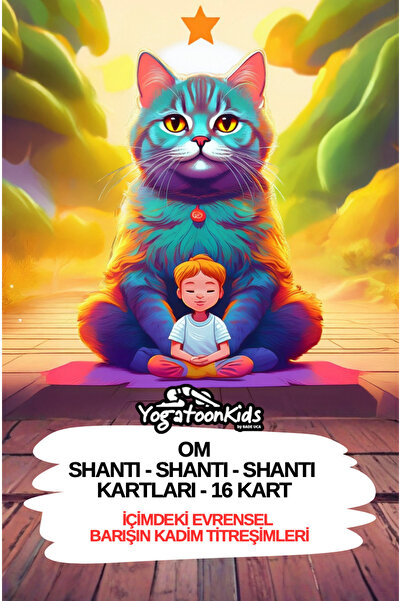 Yogatoon Kids World Çocuklar İçin Olumlama & Farkındalık Kartları – Om Shanti...
