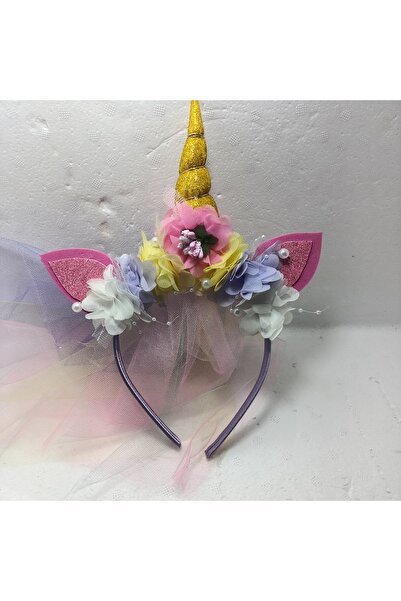 RAY TİCARET Özel parti eğlence doğum günü tacı unicorn